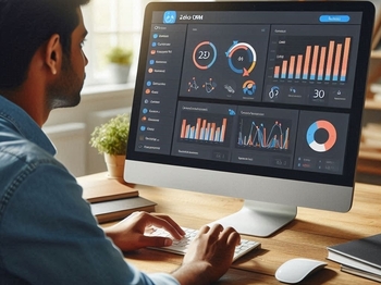 Zoho CRMで実現されるお仕事イメージ